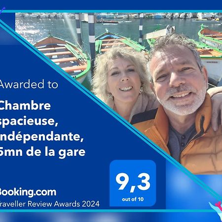 Chambre Spacieuse, Independante, 700M De La Gare Narbonne Kültér fotó